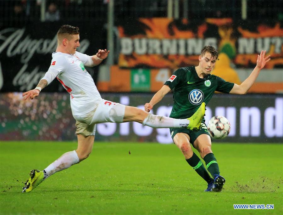 (SP)GERMANY-AUGSBURG-BUNDESLIGA-AUGSBURG VS WOLFSBURG