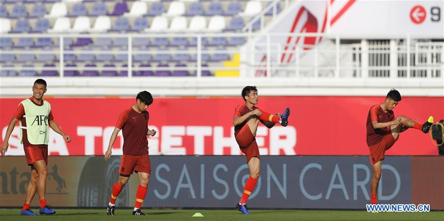 (SP)UAE-AL AIN-SOCCER-AFC ASIAN CUP 2019-CHN-TRAINING SESSION