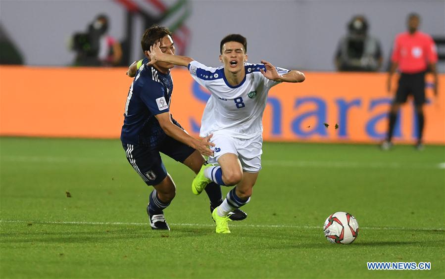 (SP)UAE-AL AIN-SOCCER-AFC ASIAN CUP 2019-GROUP F-JAPAN VS UZBEKISTAN