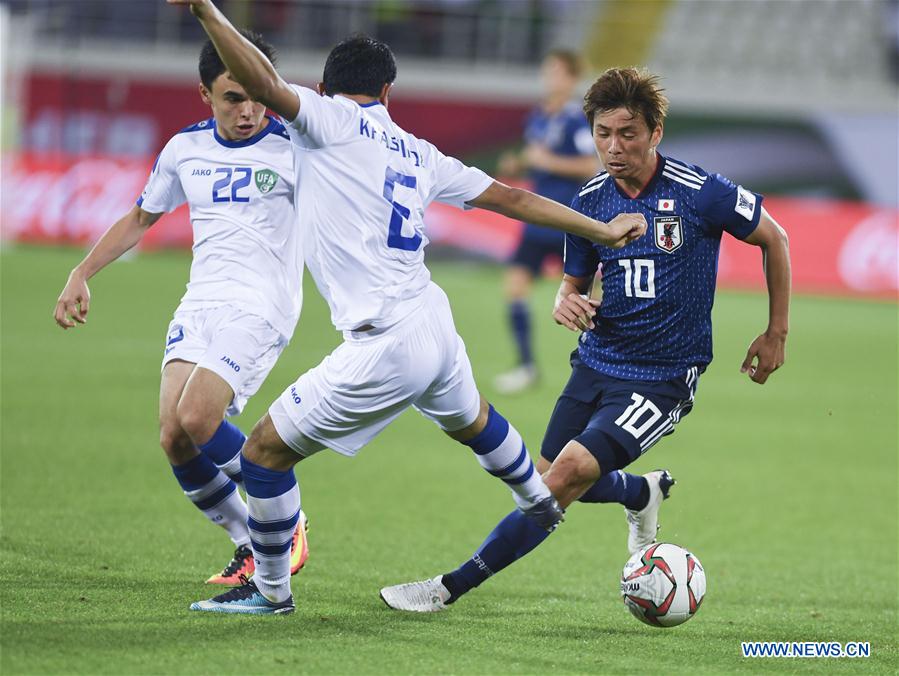 (SP)UAE-AL AIN-SOCCER-AFC ASIAN CUP 2019-GROUP F-JAPAN VS UZBEKISTAN