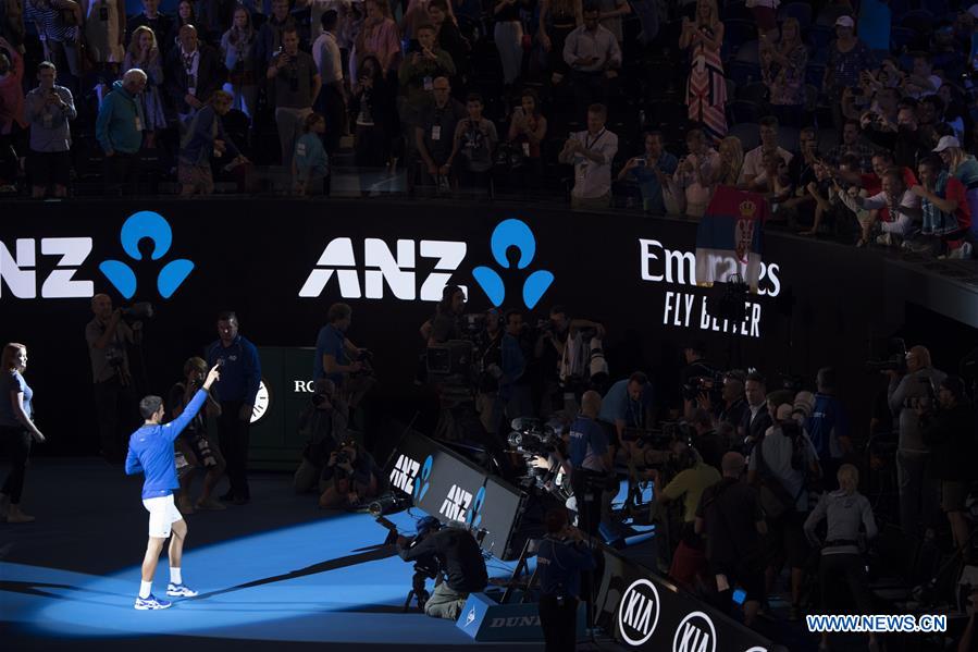 (SP)AUSTRALIA-MELBOURNE-TENNIS-AUSTRALIAN OPEN-DAY 14