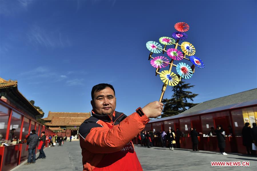 (InPalaceMuseum)CHINA-BEIJING-THE FORBIDDEN CITY-SPRING FESTIVAL CELEBRATION-FAIR (CN)