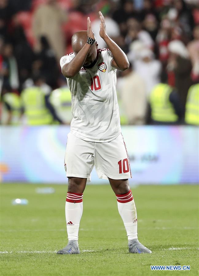 (SP)UAE-ABU DHABI-SOCCER-AFC ASIAN CUP 2019-SEMIFINAL-UAE VS QAT