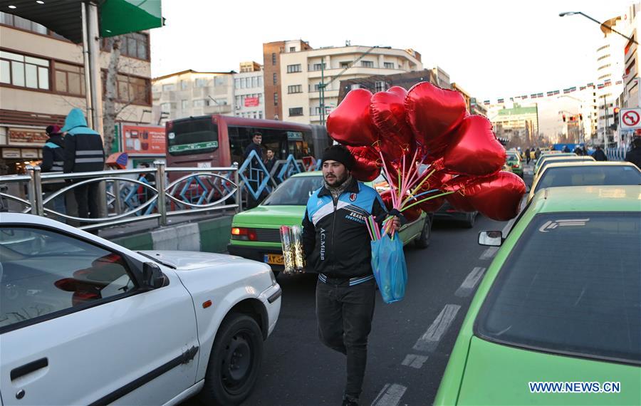 IRAN-TEHRAN-VALENTINE'S DAY