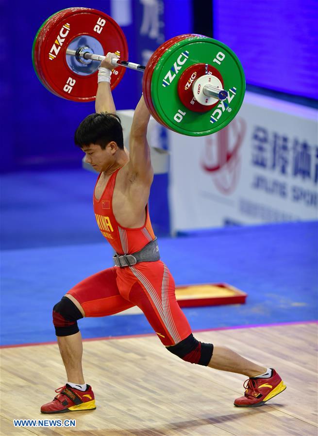 (SP)CHINA-FUZHOU-WEIGHTLIFTING-IWF WORLD CUP