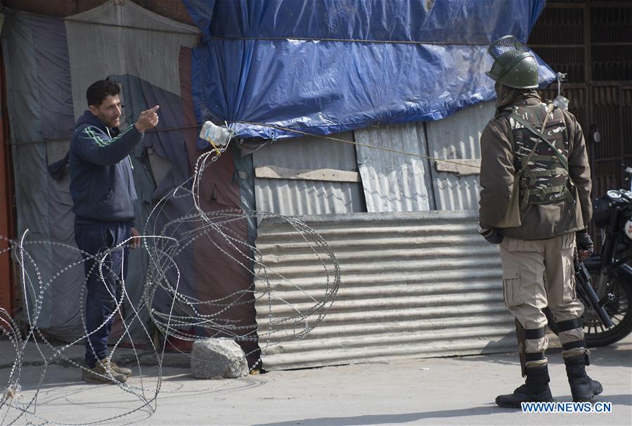 INDIA-KASHMIR-SRINAGAR-RESTRICTION-STRIKE