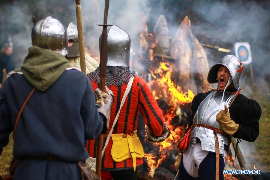 CROATIA-SAMOBOR-BATTLE OF SAMOBOR-RE-ENACTMENT