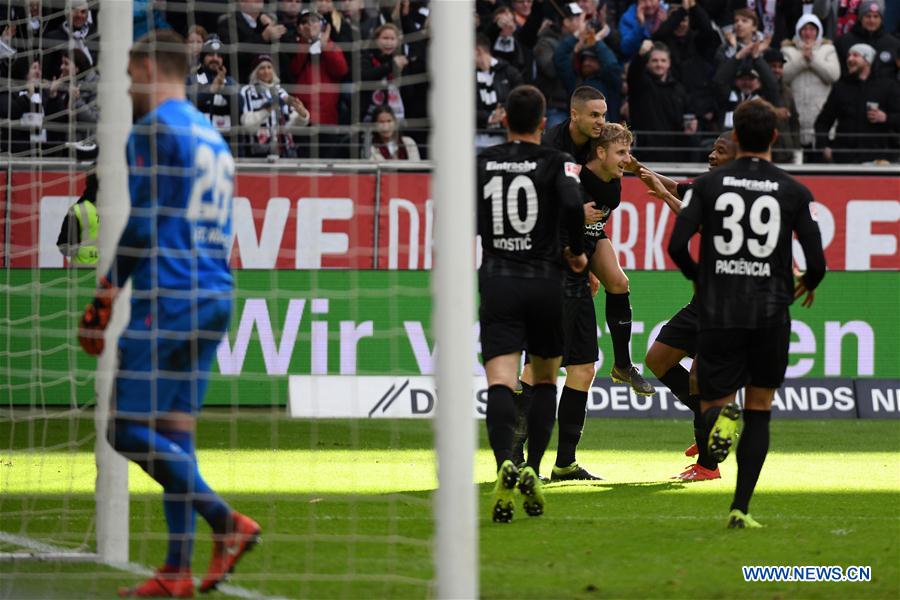 (SP)GERMANY-FRANKFURT-SOCCER-BUNDESLIGA-FRANKFURT VS NUERNBERG