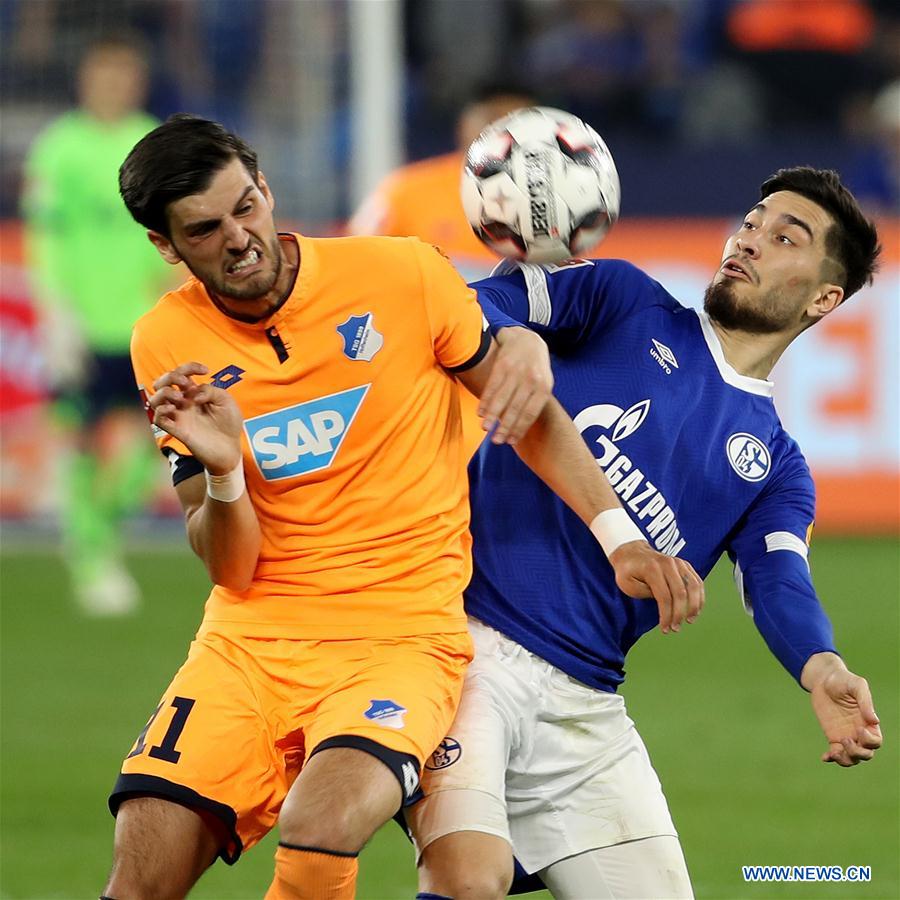 (SP)GERMANY-GELSENKIRCHEN-SOCCER-BUNDESLIGA-SCHALKE 04 VS HOFFENHEIM