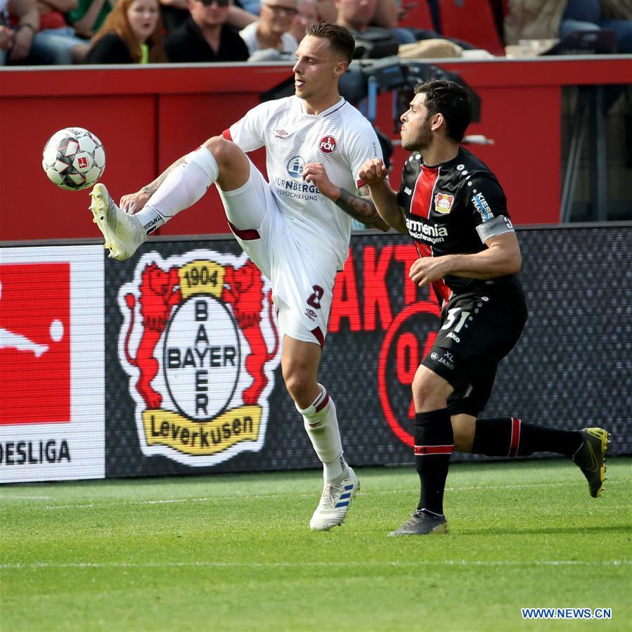 (SP)GERMANY-LEVERKUSEN-SOCCER-BUNDESLIGA-LEVERKUSEN VS NUERNBERG