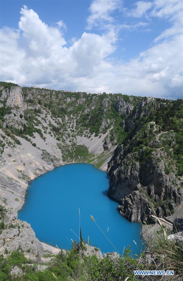 CROATIA-IMOTSKI-BLUE LAKE