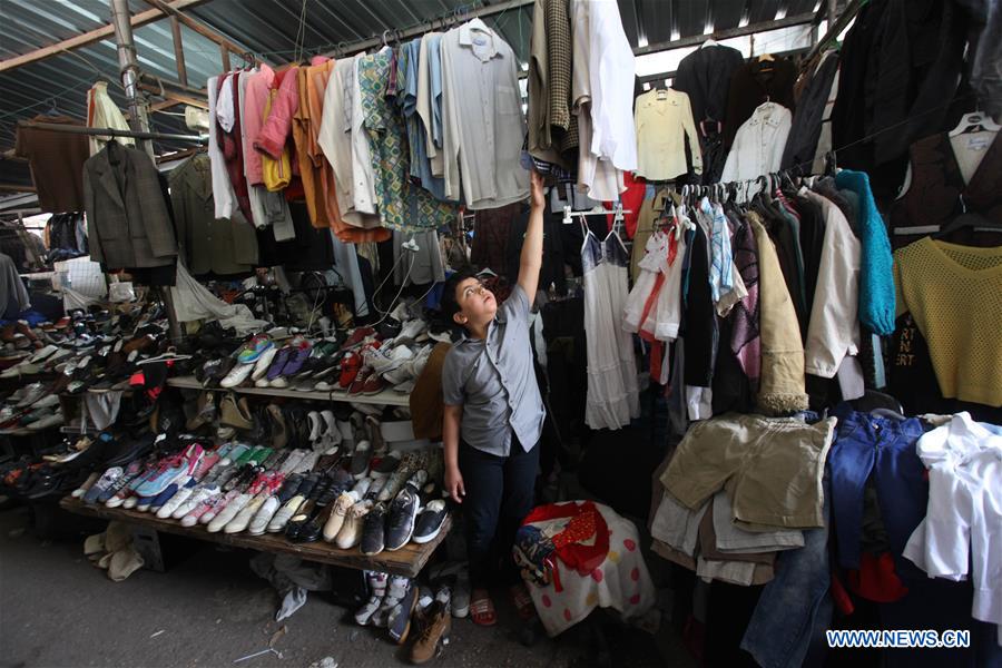 MIDEAST-NABLUS-FLEA MARKET