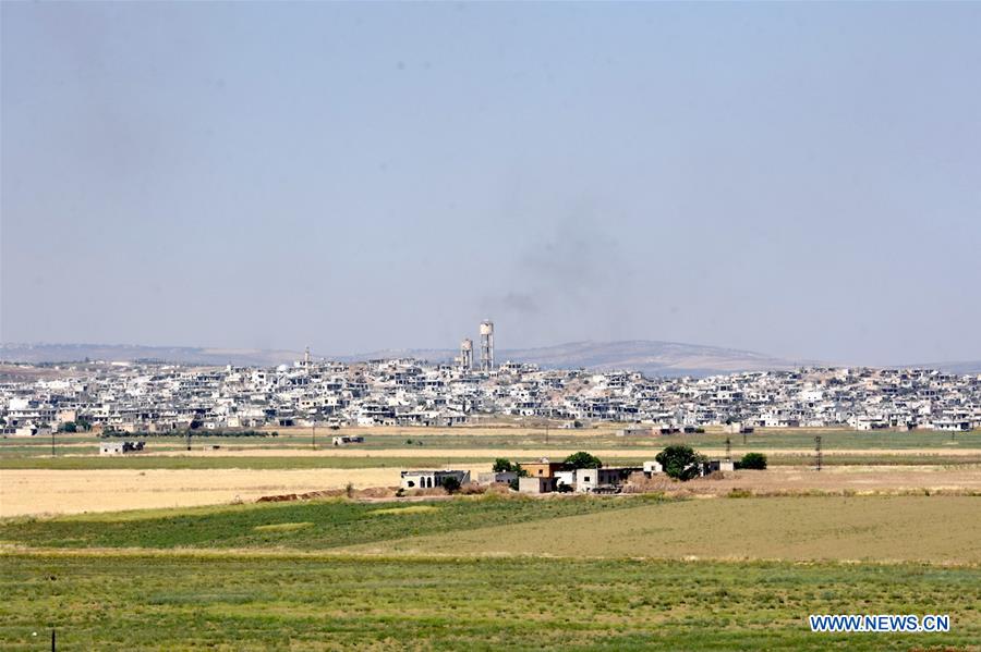 SYRIA-HAMA-TOWN-RECAPTURE