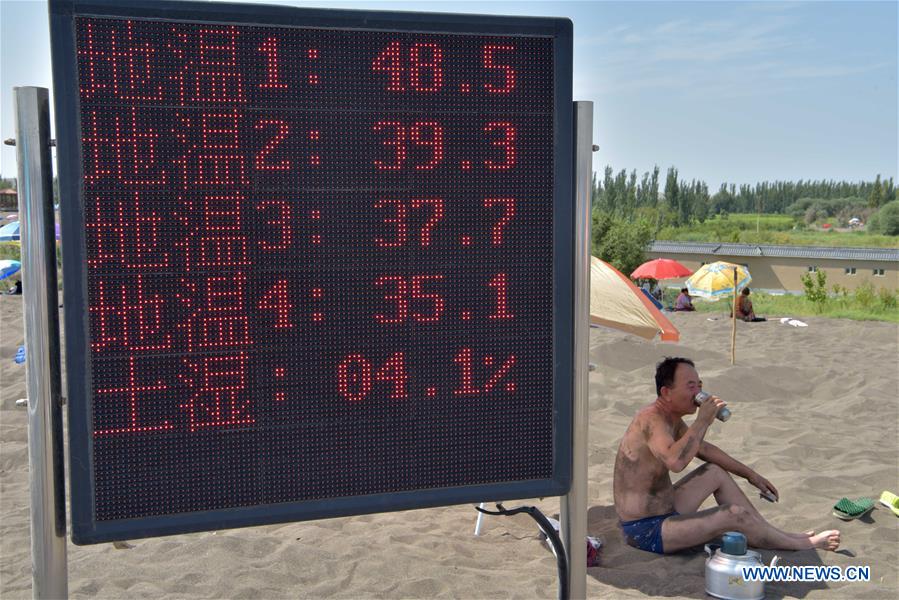 CHINA-XINJIANG-TURPAN-SAND THERAPY(CN)