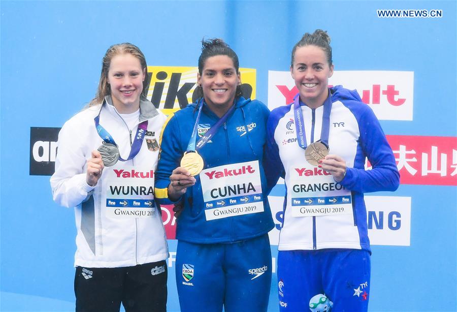 (SP)SOUTH KOREA-YEOSU-FINA WORLD CHAMPIONSHIPS-OPEN WATER SWIMMING-WOMEN'S 25KM