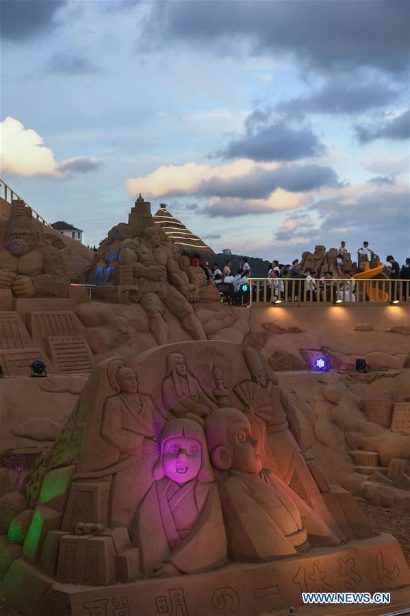 CHINA-ZHEJIANG-ZHOUSHAN-INT'L SAND SCULPTURE FESTIVAL (CN)