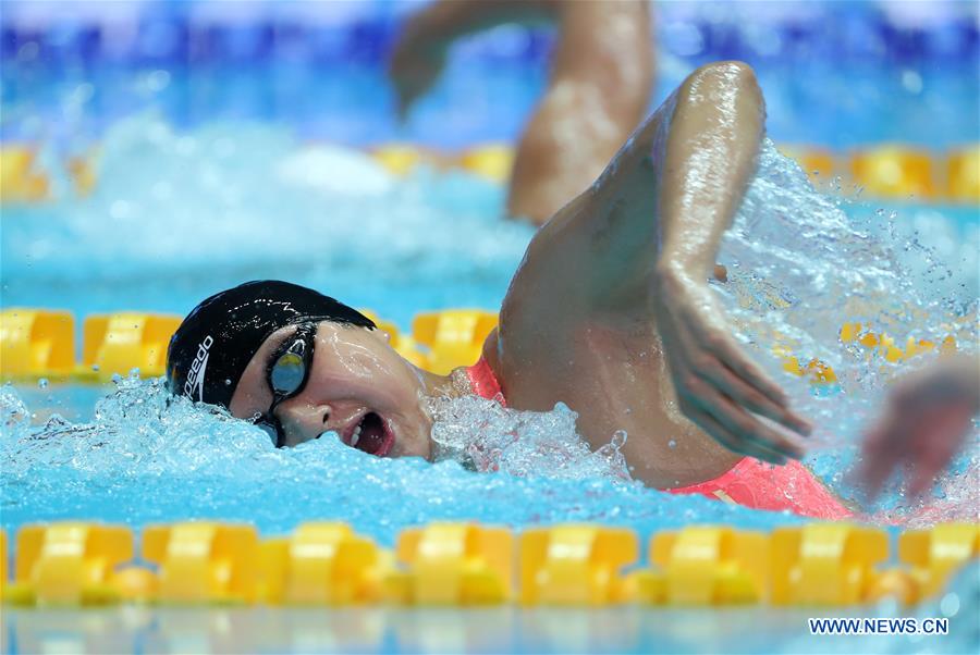 (SP)SOUTH KOREA-GWANGJU-FINA WORLD CHAMPIONSHIPS-SWIMMING-DAY 2