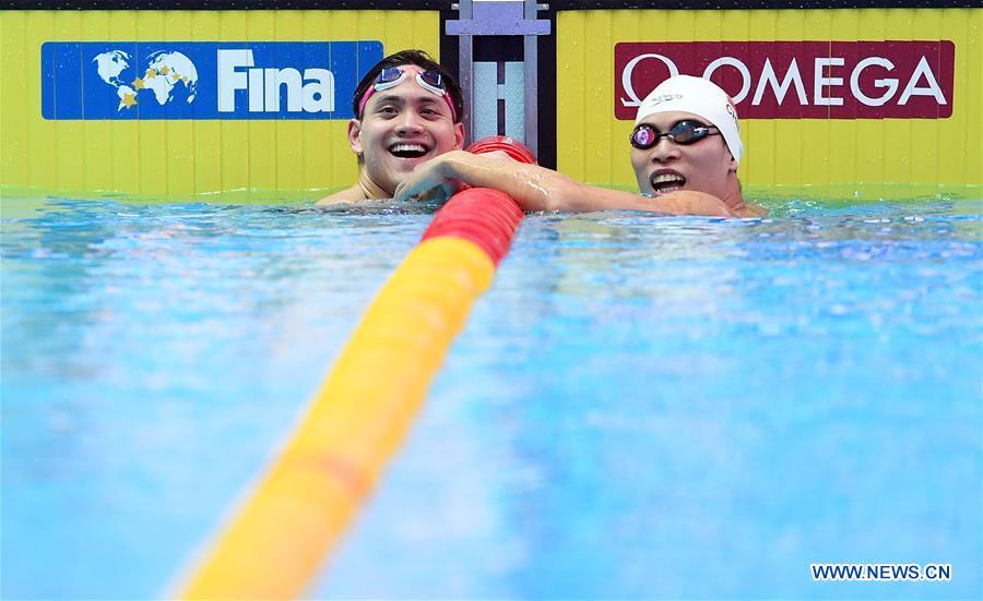 (SP)SOUTH KOREA-GWANGJU-FINA WORLD CHAMPIONSHIPS-SWIMMING-DAY 6