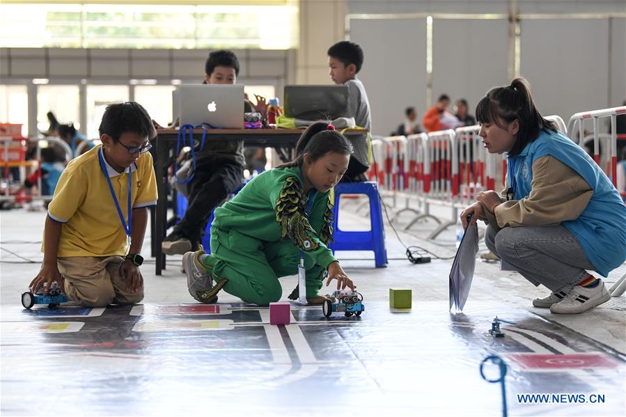 CHINA-NINGXIA-YINCHUAN-EDUCATION-JUVENILE SCIENCE FESTIVAL (CN)