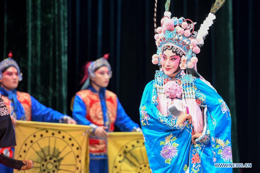 CHINA-XINJIANG-URUMQI-PEKING OPERA PERFORMANCE (CN)