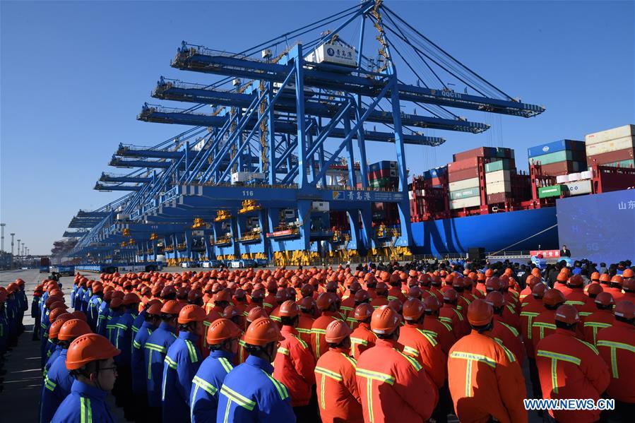 CHINA-SHANDONG-QINGDAO PORT-AUTOMATIC DOCK (CN)