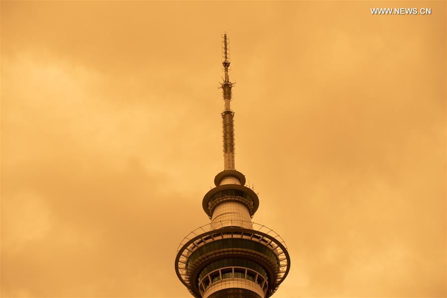 NEW ZEALAND-AUCKLAND-AUSTRALIA-BUSHFIRE-SMOKE