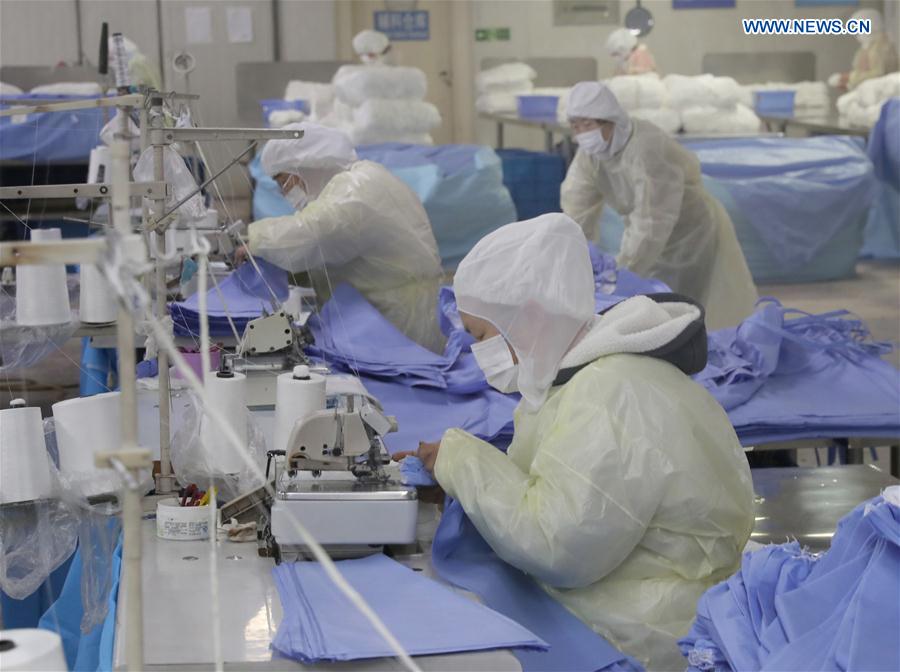 CHINA-CORONAVIRUS-PROTECTIVE EQUIPMENT-SUPPLY (CN)