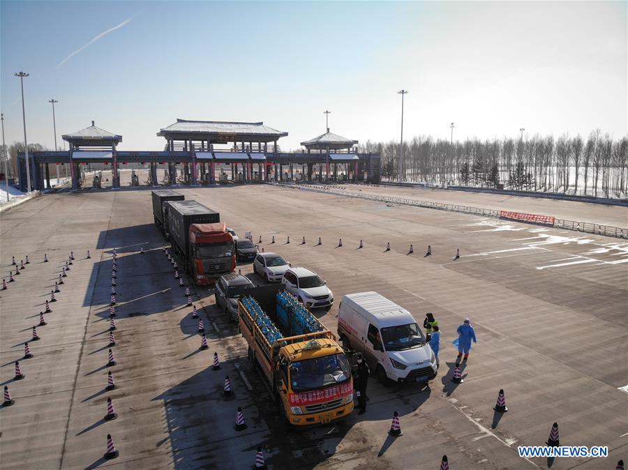 CHINA-HEILONGJIANG-NOVEL CORONAVIRUS-EXPRESSWAY-RESUMPTION