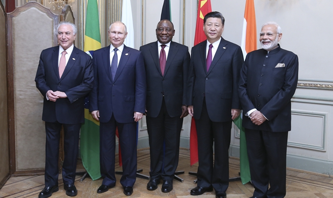 BRICS leaders declare common stand on WTO reform