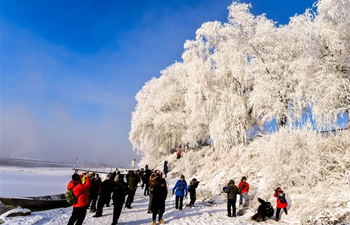 In pics: rime scenery in NE China's Jilin