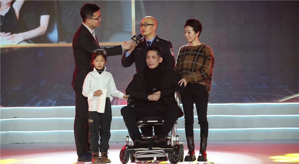 第三位年度感動人物張海林、朱丹丹夫婦分享心路歷程