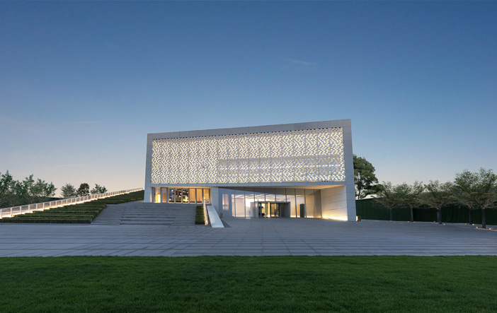 石家莊中央商務區(qū)展示中心正式對外開放