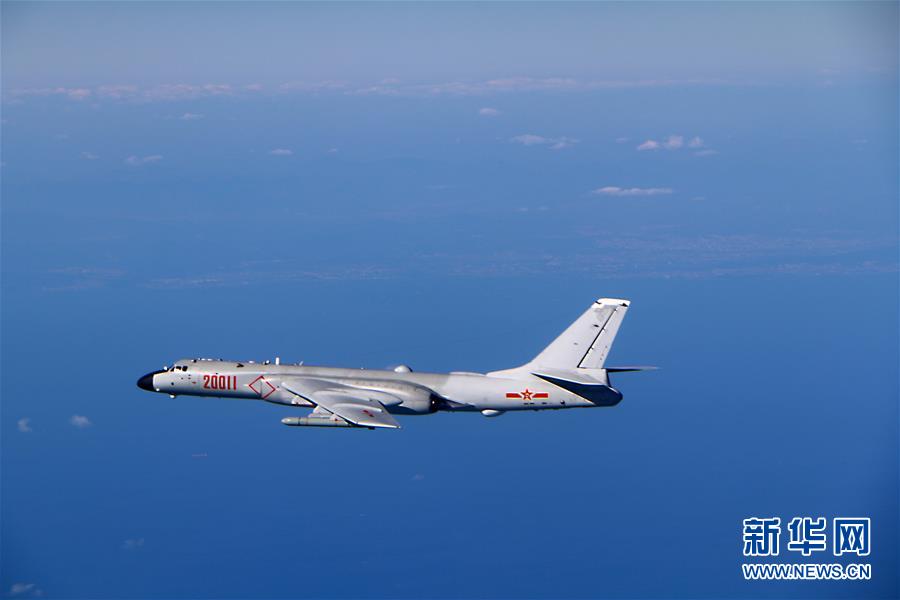 （圖文互動(dòng)）（2）中國空軍編隊(duì)飛越對馬海峽赴日本海遠(yuǎn)洋訓(xùn)練