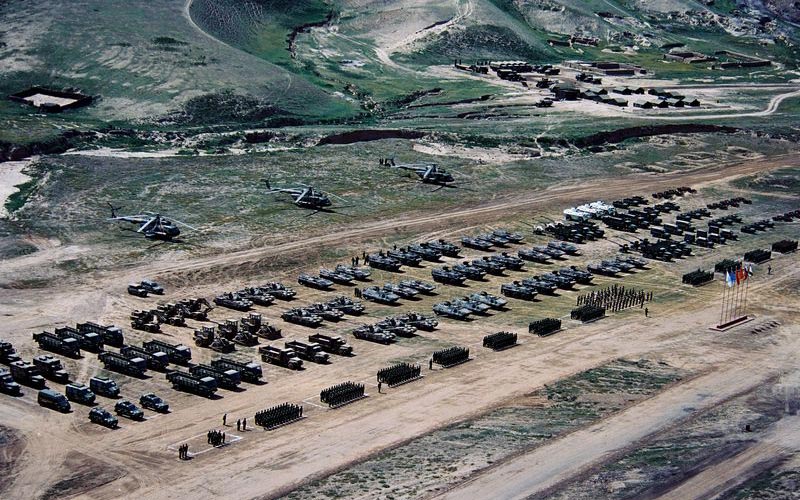 馮凱旋作品：直擊&ldquo;聯(lián)合&mdash;2003&rdquo;反恐軍事演習