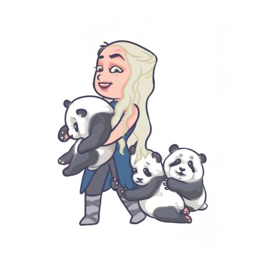 劉倩創(chuàng)作同人作品。受訪者供圖