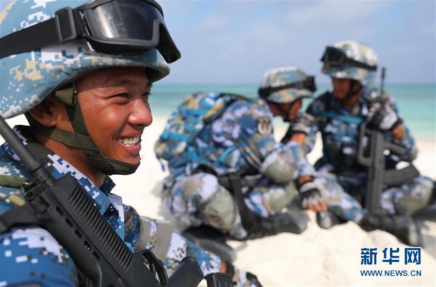 （壯麗70年&middot;奮斗新時代&middot;新華全媒頭條&middot;圖文互動）（6）&ldquo;你在我的航程上，我在你的視線里&rdquo;&mdash;&mdash;走進(jìn)海軍西沙中建島官兵的五彩世界