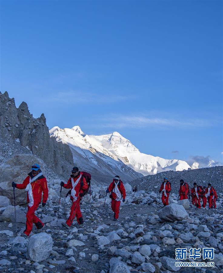 （2020珠峰高程測量）（7）2020珠峰高程測量登山隊(duì)全體隊(duì)員安全返回大本營