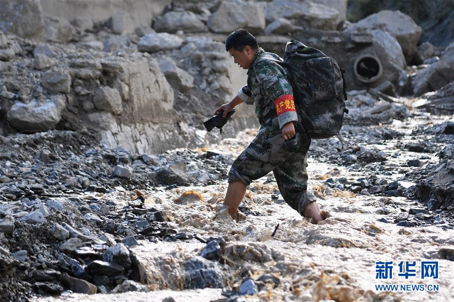 （防汛抗洪&middot;圖文互動）（12）七夕前夜，為莫諾村架起&ldquo;生命之橋&rdquo;