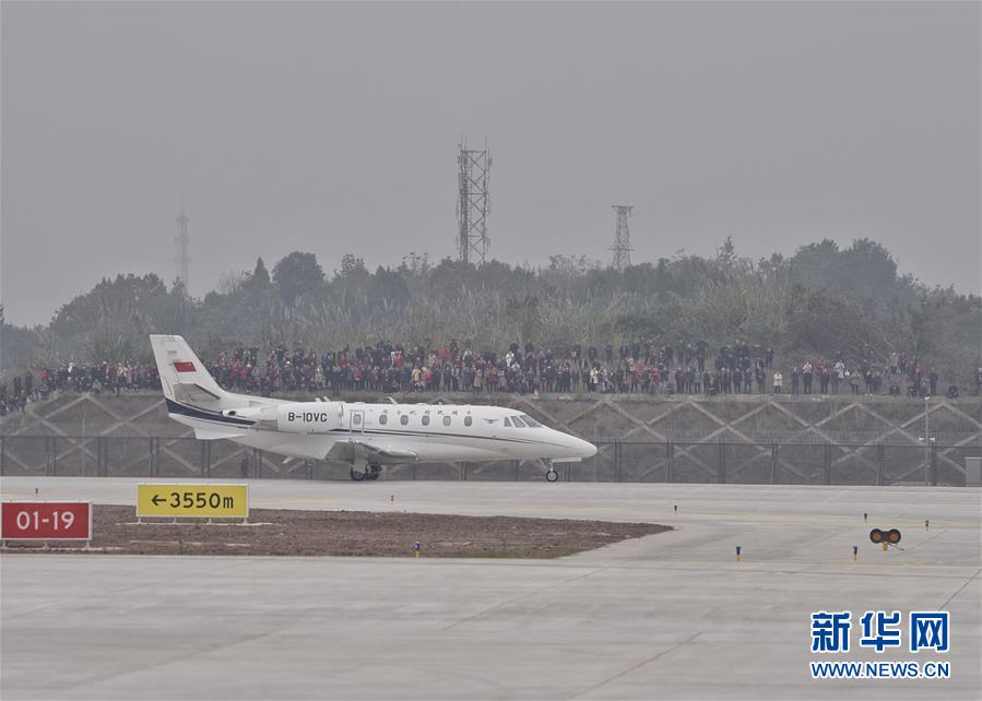 （經濟）（3）成都天府國際機場開始校飛