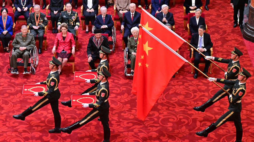 黨和國家功勛榮譽表彰工作十年間書寫新篇章