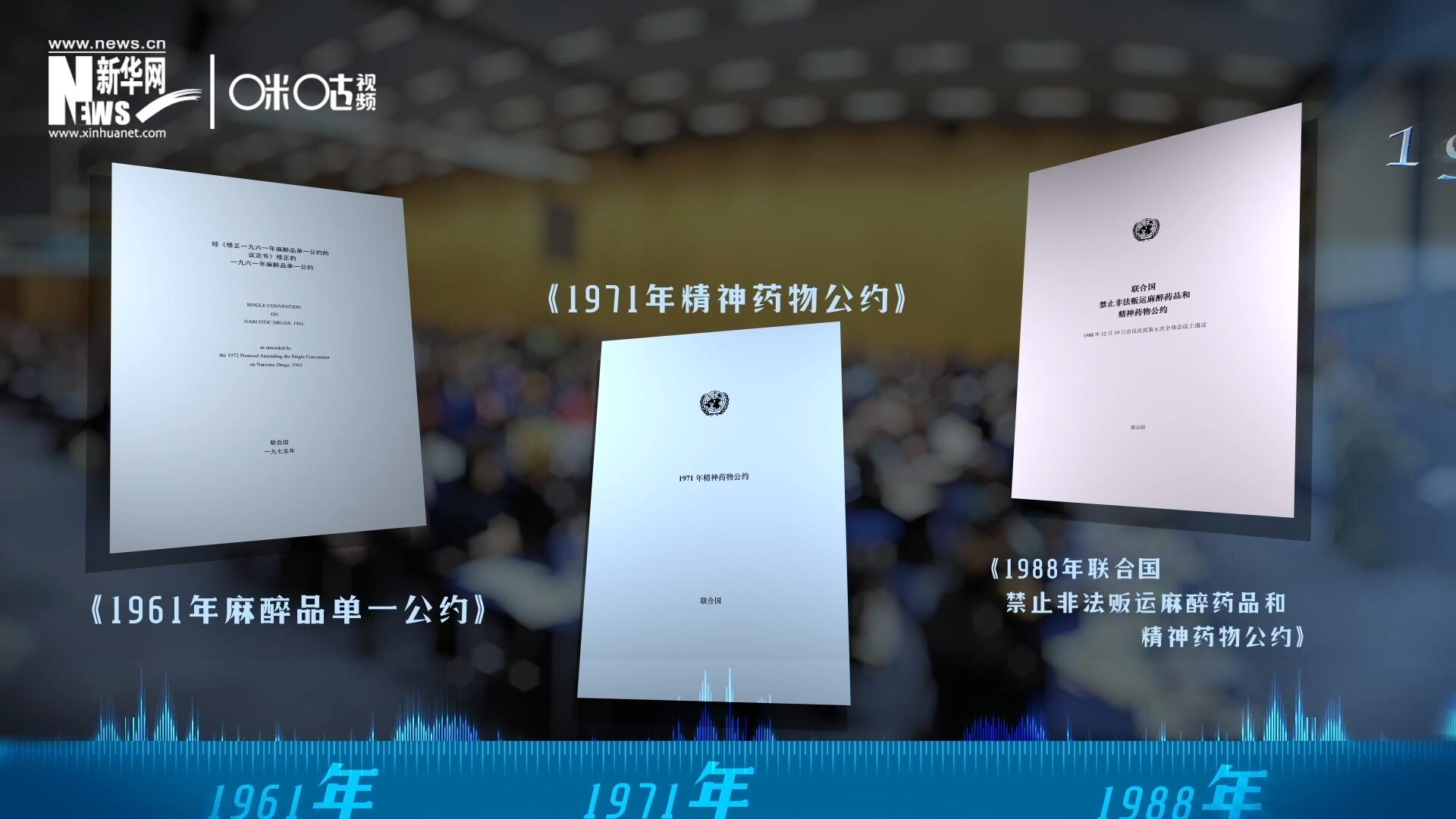 當(dāng)前國際社會(huì)所共同遵循的三大國際禁毒公約，分別在1961年、1971年和1988年 由聯(lián)合國牽頭締結(jié)。