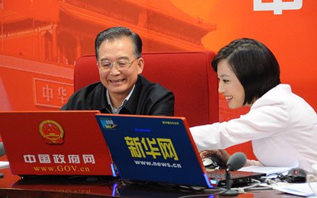 [回顧]2009年溫家寶總理接受中國政府網(wǎng)、新華網(wǎng)專訪