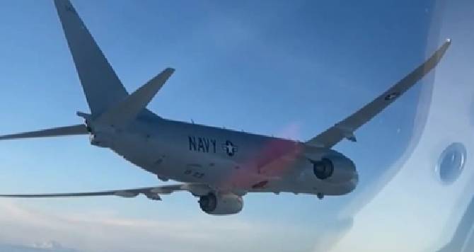 黑海：俄戰(zhàn)機黑海上空伴飛美軍偵察機