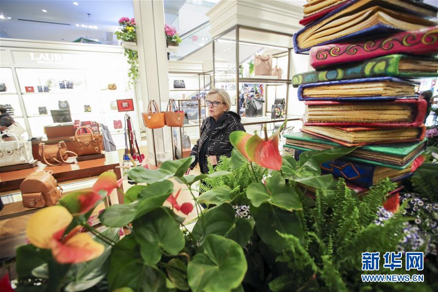 （國(guó)際）（2）紐約：&ldquo;春日童話&rdquo;花展亮相梅西百貨