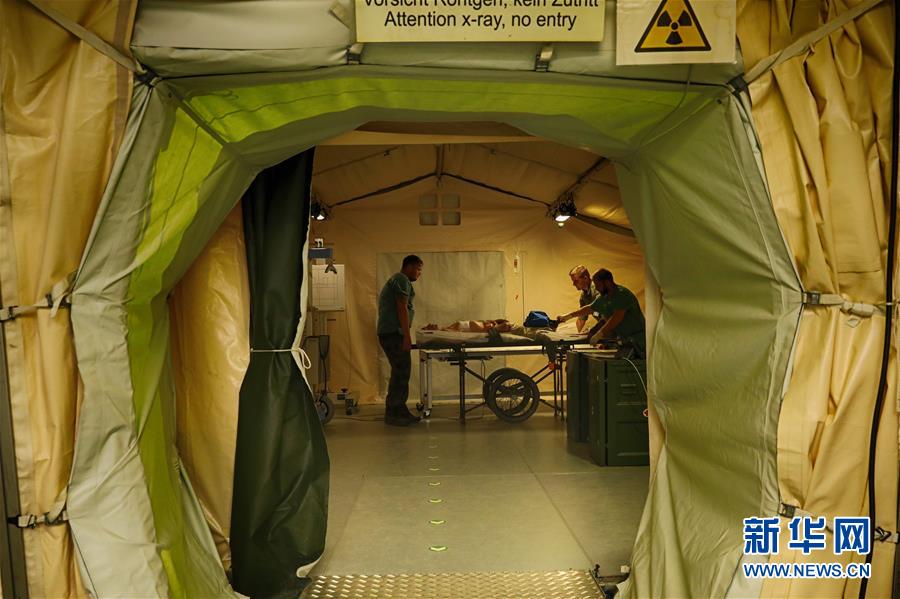 （國際&middot;圖文互動）（1）&ldquo;共同的理念，讓合作更深入更順暢&rdquo;&mdash;&mdash;走進(jìn)中德&ldquo;聯(lián)合救援-2019&rdquo;衛(wèi)勤實兵聯(lián)合演習(xí)德方野戰(zhàn)二級醫(yī)院