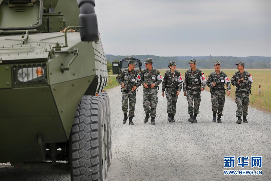 （國際&middot;圖文互動(dòng)）（2）通訊：海外演訓(xùn)場，走來一群中國衛(wèi)生士官