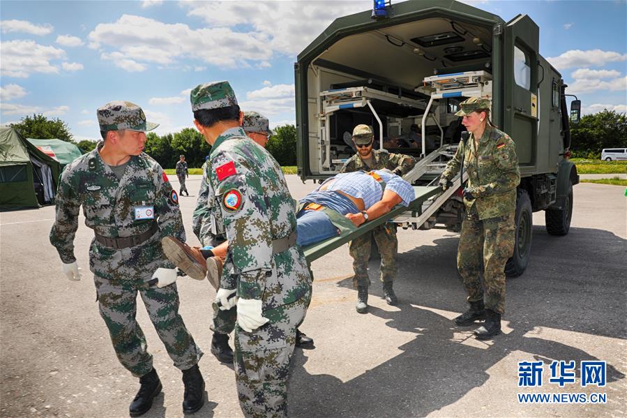 （國際&middot;圖文互動）（1）向?qū)崙?zhàn)化聚焦　向深度融合拓展&mdash;&mdash;中德&ldquo;聯(lián)合救援-2019&rdquo;衛(wèi)勤實兵聯(lián)合演習(xí)亮點(diǎn)回眸