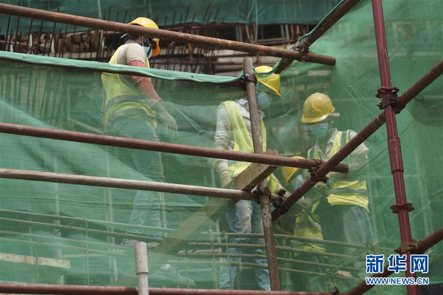 （國(guó)際&middot;圖文互動(dòng)）（2）中國(guó)港灣科倫坡房建項(xiàng)目復(fù)工目擊記